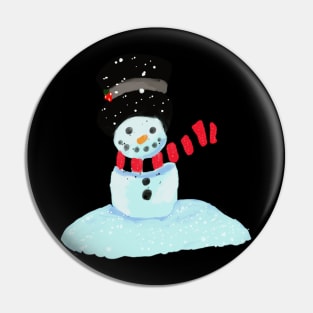 snowman Pin