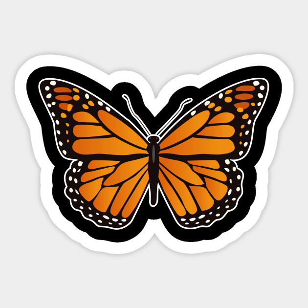 Monarch Butterfly - Wings Spread - wo Txt - Monarch Butterfly Wings ...