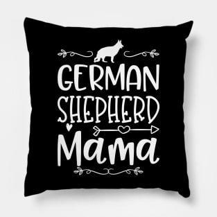 German Shepherd Mama Dog Mom Pillow