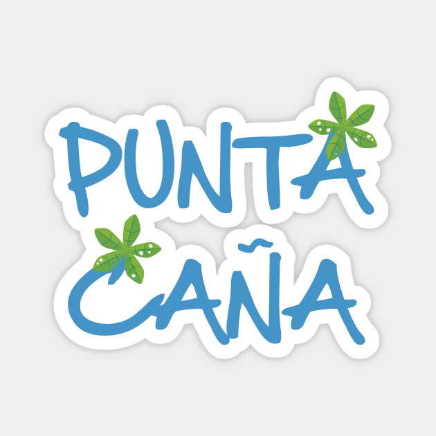 Punta Cana - Dominican Republic Magnet by thedesignfarmer