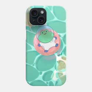 Space Frog Chillin Phone Case