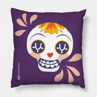 Dia de Muertos Sugar Skull #1 Pillow