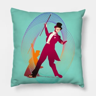 Whirling Astaire Pillow