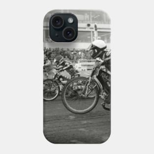 Speedway - Accelerating away at the start of a race Phone Case