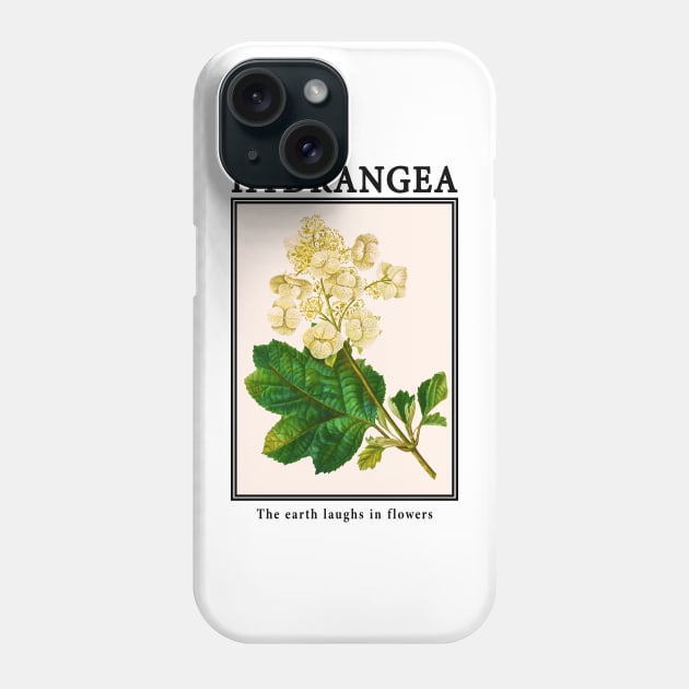 Hydrangea // Vintage Postcard Phone Case by j.adevelyn