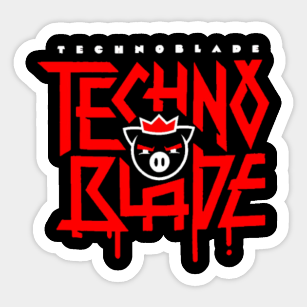 TechnoBlade - Technoblade Sticker