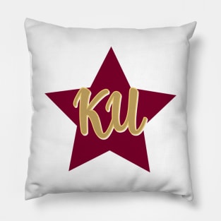 kutztown star Pillow