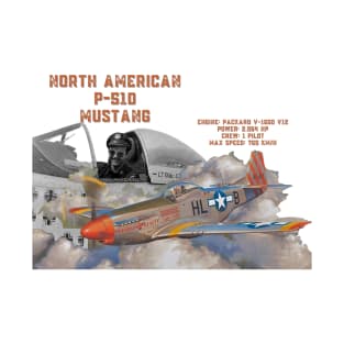 mustang p51 design T-Shirt