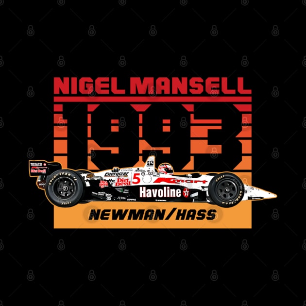 Nigel Mansell 1993 90s Retro by stevenmsparks