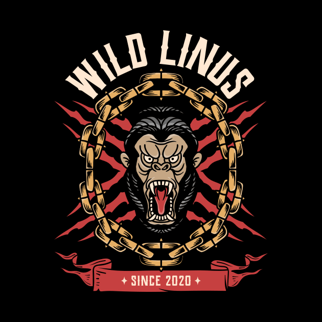 Screaming Ape by Wild Linus Design