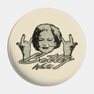 VINTAGE - BETTY WHITE ROCK Pin