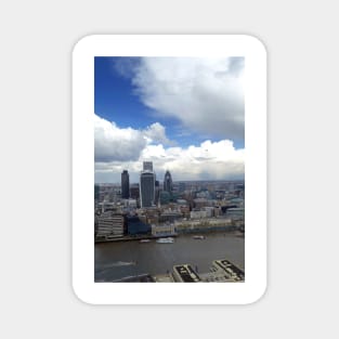 London City Skyline Cityscape England Magnet