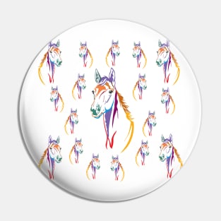 Abstract Horse Heads in full color Horses make lovely companions Im sure you know somebody who loves Horses. Pin