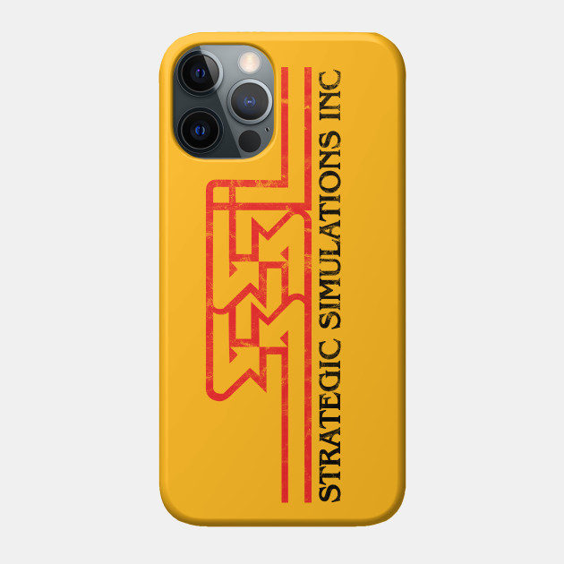 Retro Computer Strategic Simulations Inc SSI Logo Vintage - Dungeons And Dragons - Phone Case