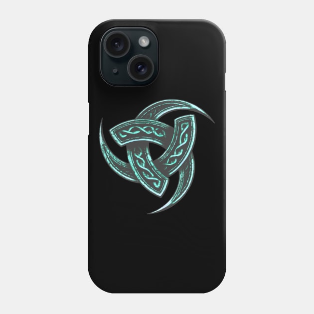 Odin Horns Endless Knot Viking Ragnarok Pagan Rebels Phone Case by Lamink