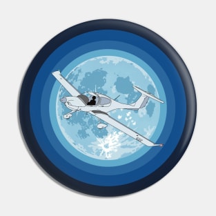 Diamond DA40 Night Flight Pin