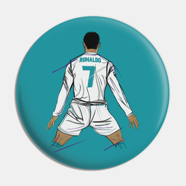 Ronaldo - Cr7 - Pin | TeePublic Ronaldo - Cr7 - Pin | TeePublic