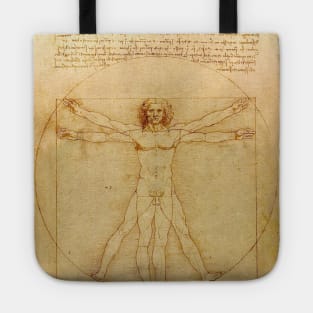 Vitruvian Man Tote