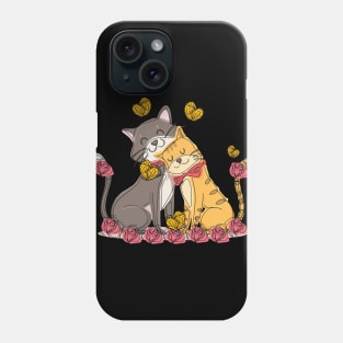 Love of two cats Phone Case