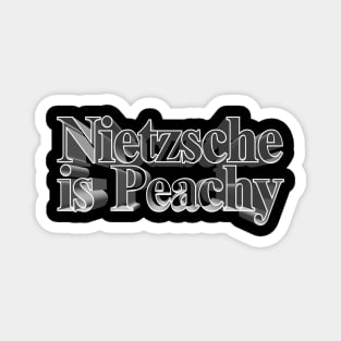Nietzsche Funny Humorous Philosophy / Nihilism tee Magnet