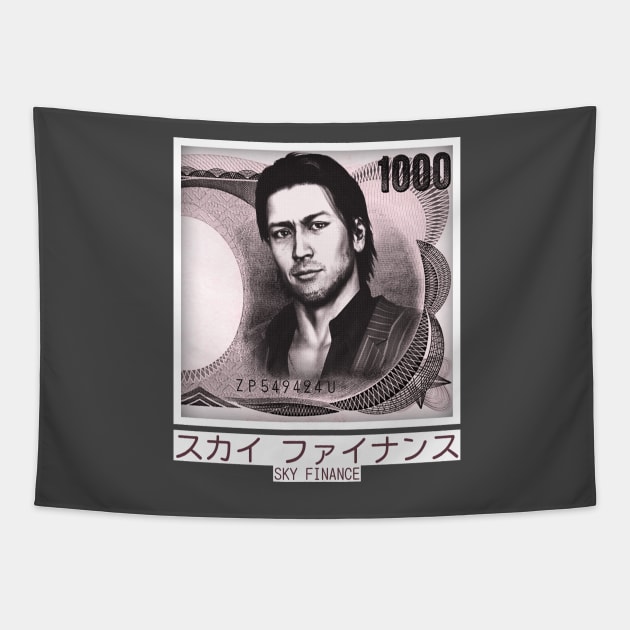 Akiyama 1000 Yen Shirt Tapestry by YakuzaFan