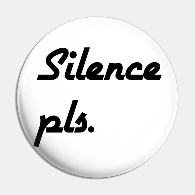 Silence Pin by yam2017