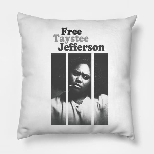 Free Taystee Jefferson Pillow by Clobberbox