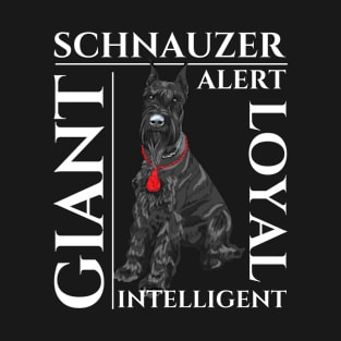 Giant Schnauzer Dog Traits - dog theme gift T-Shirt