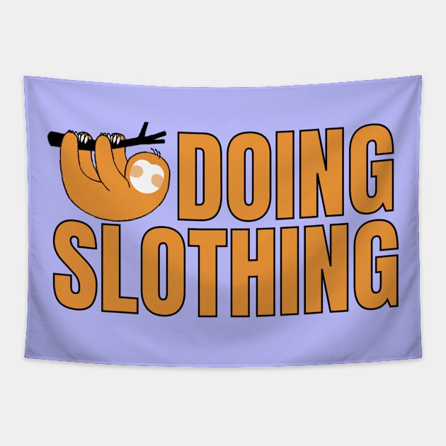 Doing Slothing Tapestry by Mey Designs