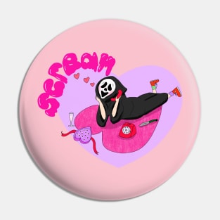 Scream- Date Night Pin