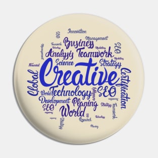 creative t shirt design Pin