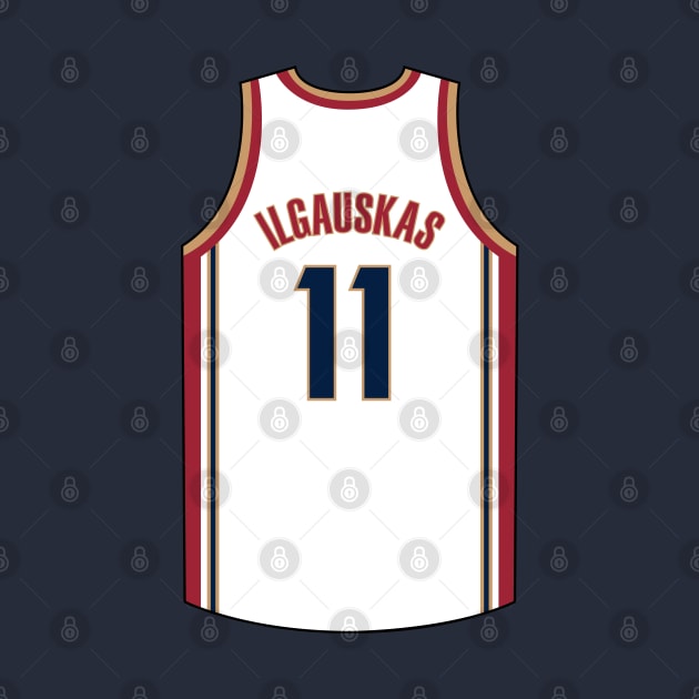 Zydrunas Ilgauskas Cleveland Jersey Qiangy by qiangdade