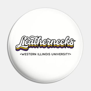 Leathernecks - Western Illinois University Pin