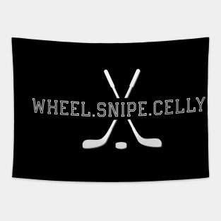 Letterkenny Irish and Shamrocks Hockey Fan - Wheel Snipe Celly Tapestry