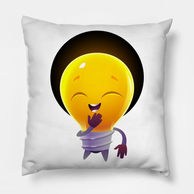 Emoji "Happy" Pillow by Ice Clothes