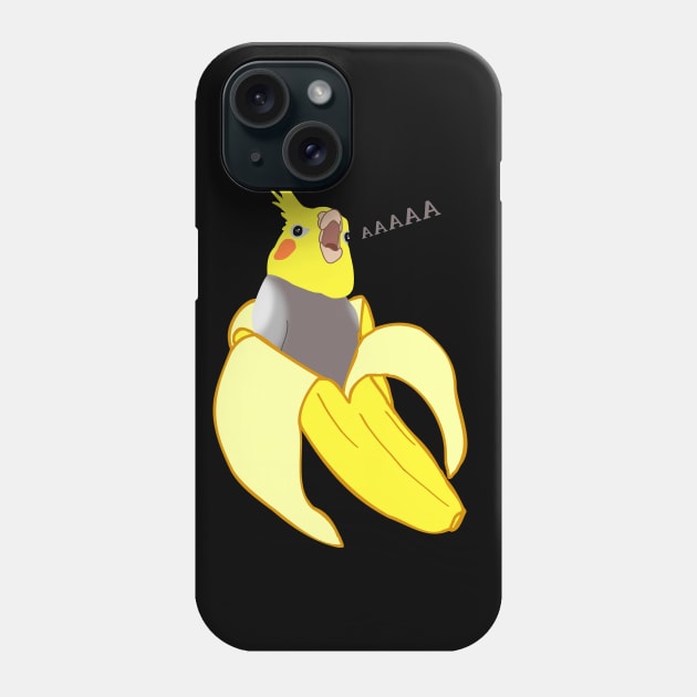 screaming banan birb Phone Case by FandomizedRose