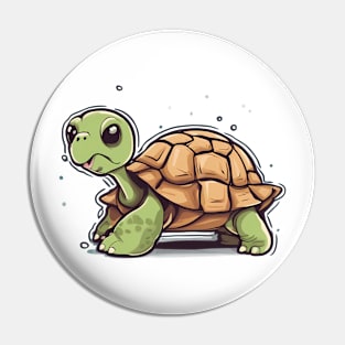 Tiny Judge The Adorable Turtle Pin