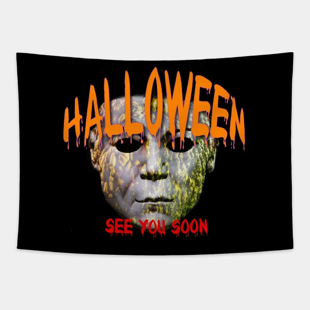 Halloween, Michael Meyers. Tapestry by alienartfx