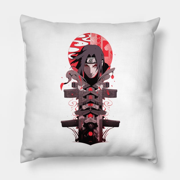 itachi Pillow by pokermoment