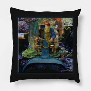 King of the Mermaids Pillow