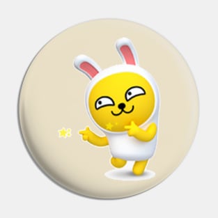 KakaoTalk Friends Muzi & Con 3D Pin