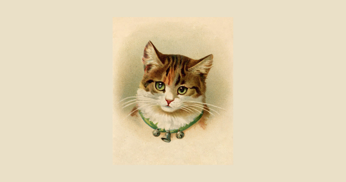 Jingle Cat Jinglebell Cat Sticker Teepublic