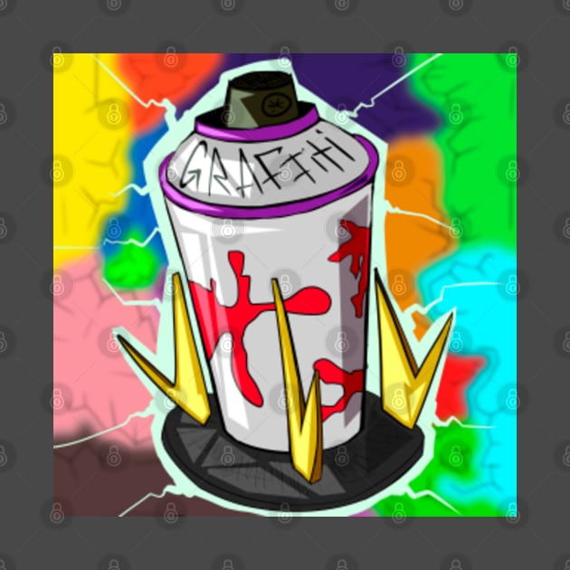 Graffiti Spray Can Graffiti TShirt TeePublic