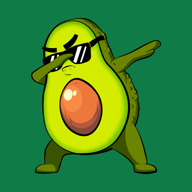 avocado dabbing by the house of parodies