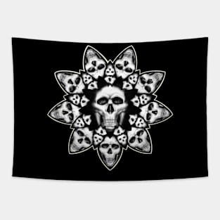 Flower Of Death 2 Tapestry