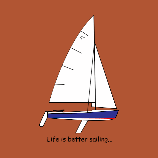Flying Scot sailboat - Life is better sailing... by CHBB