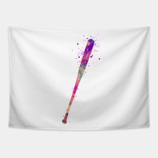 Baseball Bat Watercolor Baseball Player Gift Tapestry