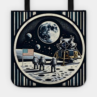 Apollo 11 Moon Mission Tribute Tee Tote