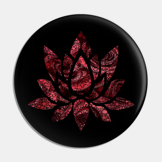 Lotus Flower Design Lotus Flower Pin TeePublic