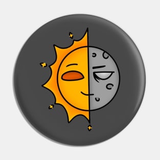 sun-moon Pin